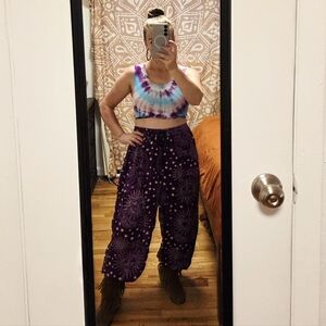 Hand Dyed Crop Top Tank